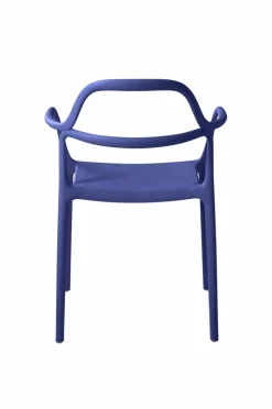 Utestolar & Utepallar|Utemöbler|Jotex KARLABY Karmstol 2-pack Mörk koboltblå