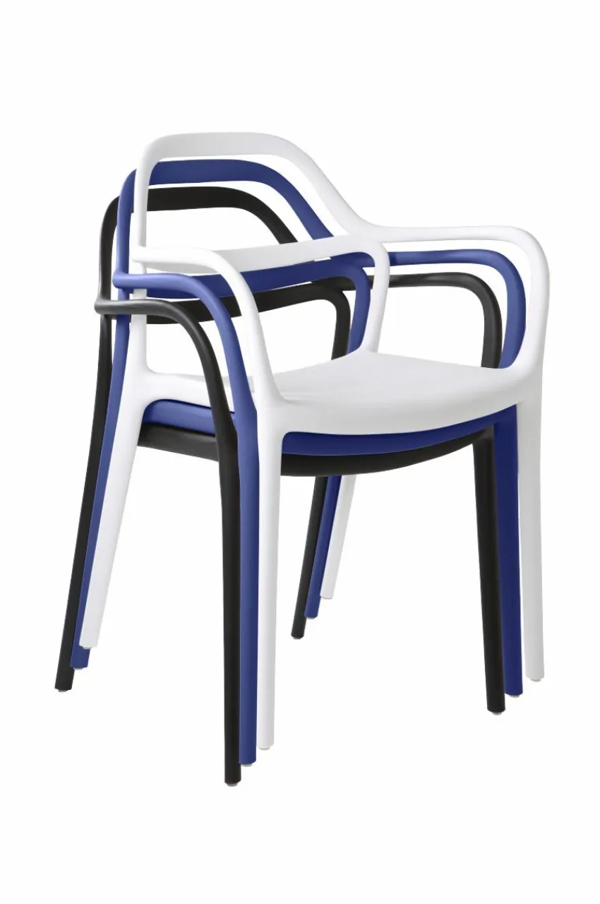 Utestolar & Utepallar|Utemöbler|Jotex KARLABY Karmstol 2-pack Mörk koboltblå