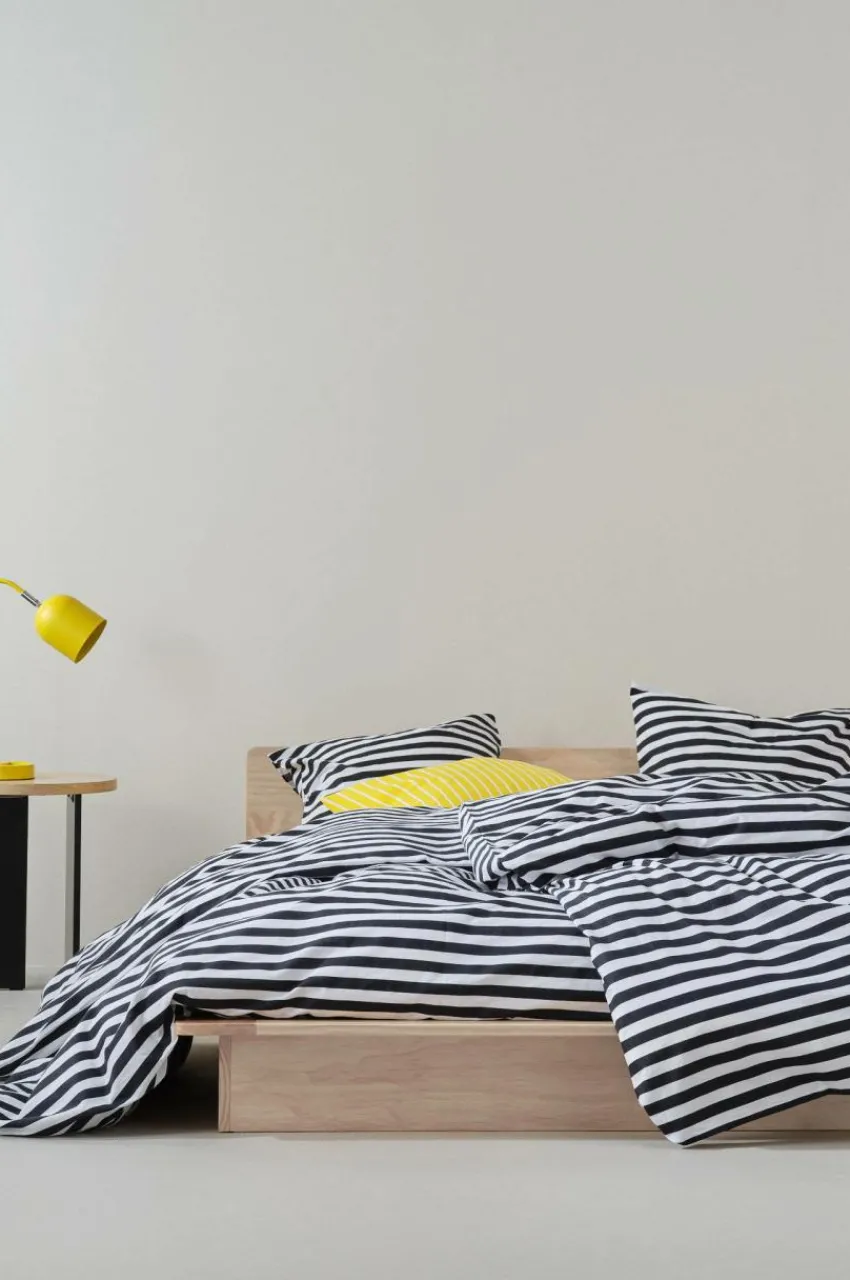 Påslakanset|Jotex KAYO Påslakanset Enkelsäng Svart/vit