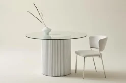 Bord|Jotex KENDALE Matbord ø 120 Cm Vit