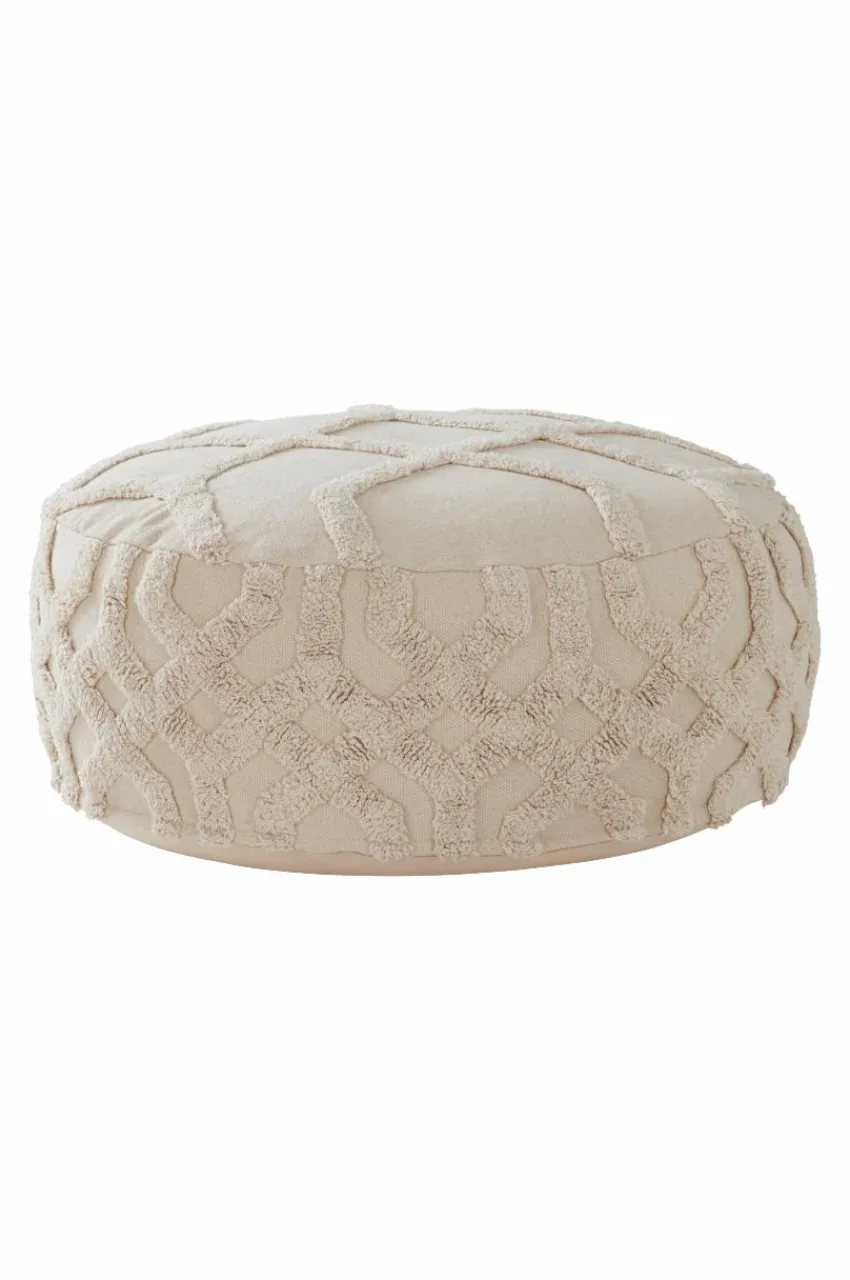 Sittpuffar|Jotex KERALA Sittpuff ø 80 Cm Natur