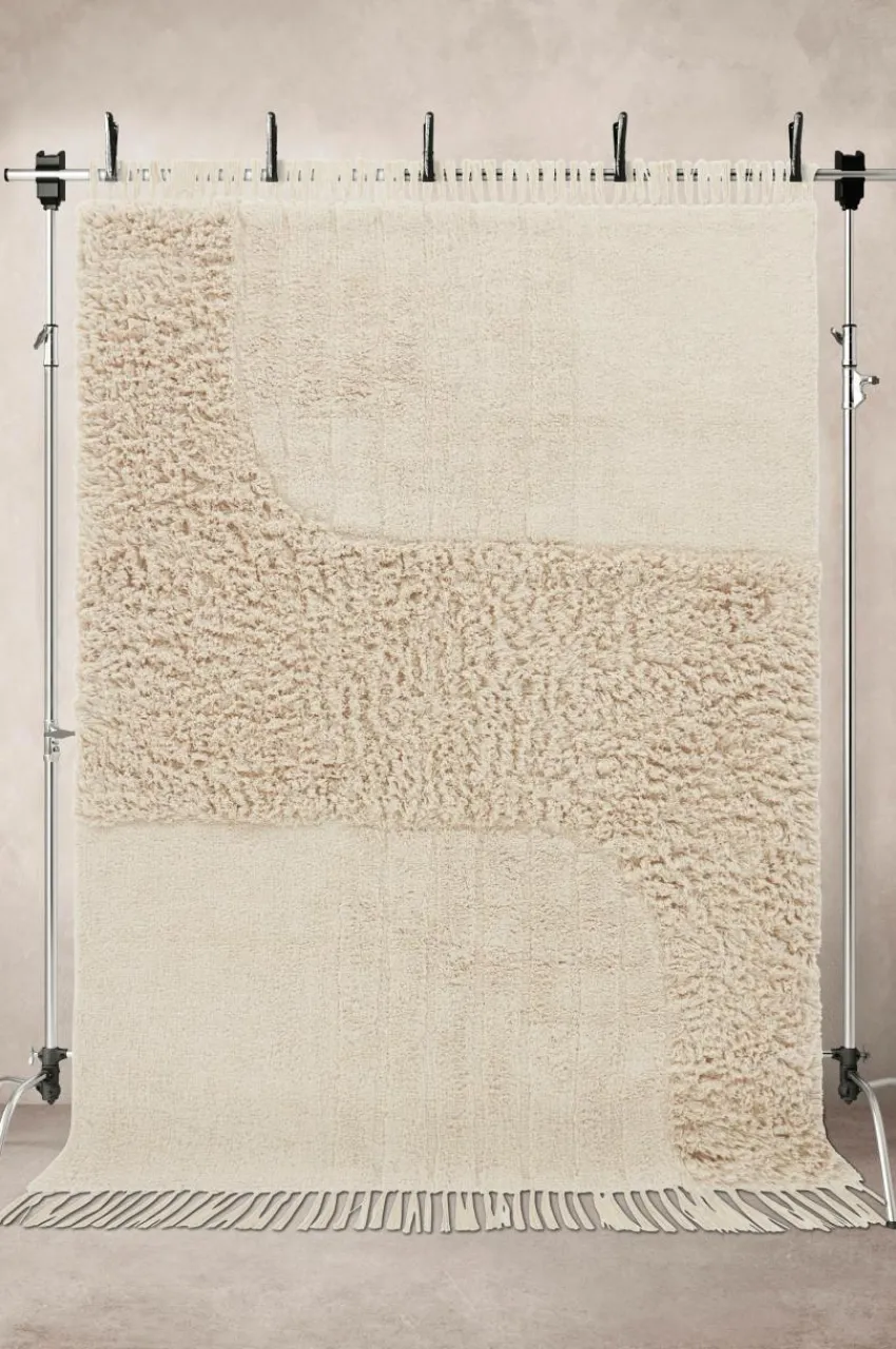 Bomulls- & Trasmattor|Jotex KHARGA Bomullsmatta 300x400 Cm Ljusbeige