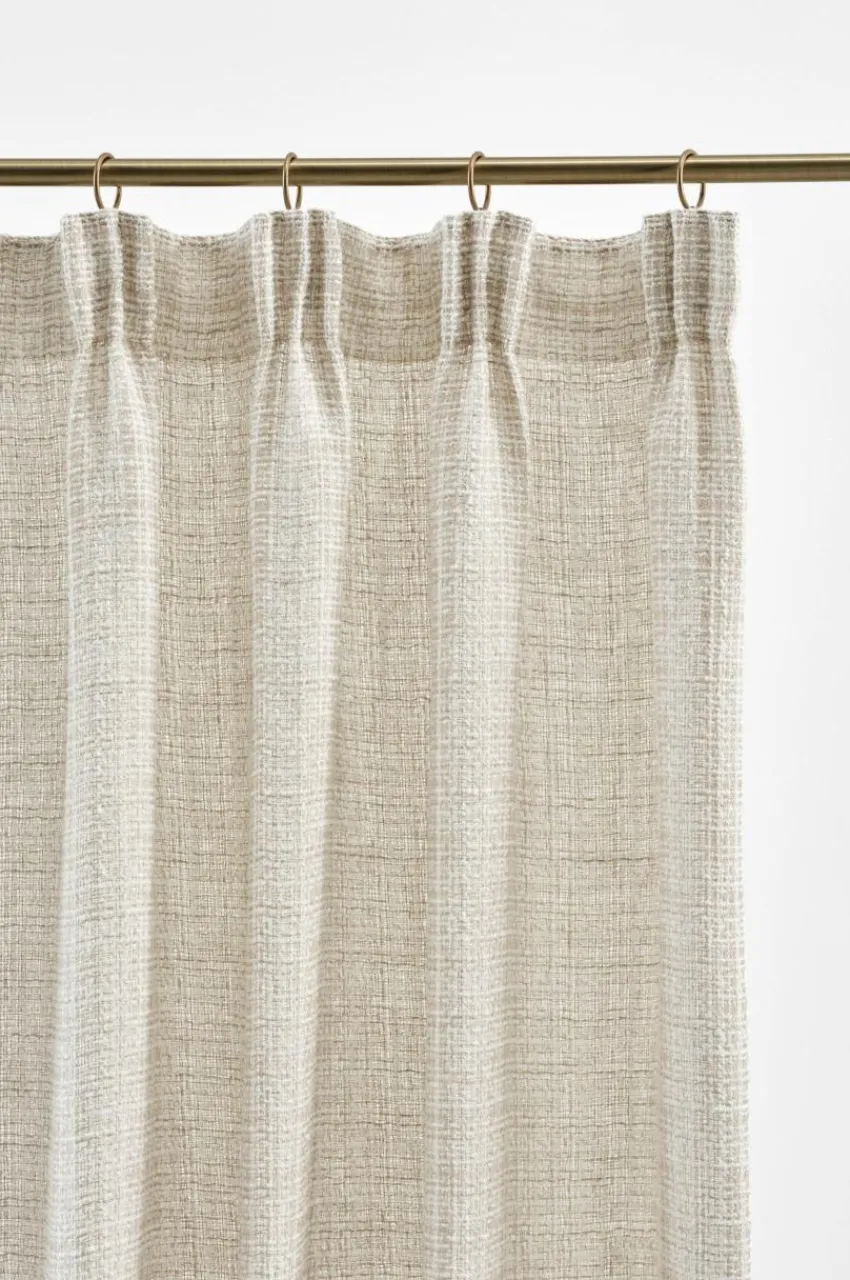 Multifunktionsgardiner|Jotex KIM Multifunktionsgardin 1 Längd - Extra Bred Beige