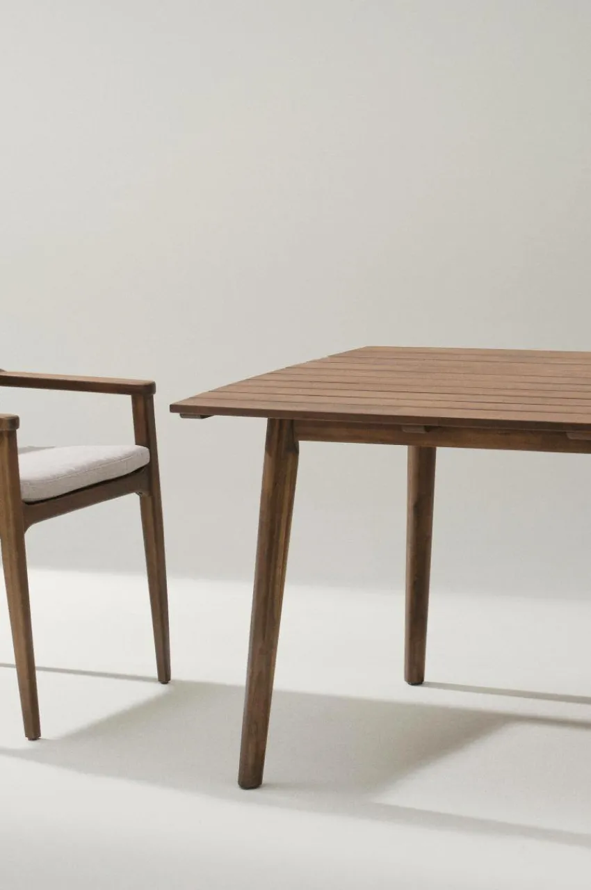Utebord|Utemöbler|Jotex KINGSTON Matbord 100x200 Cm Teak