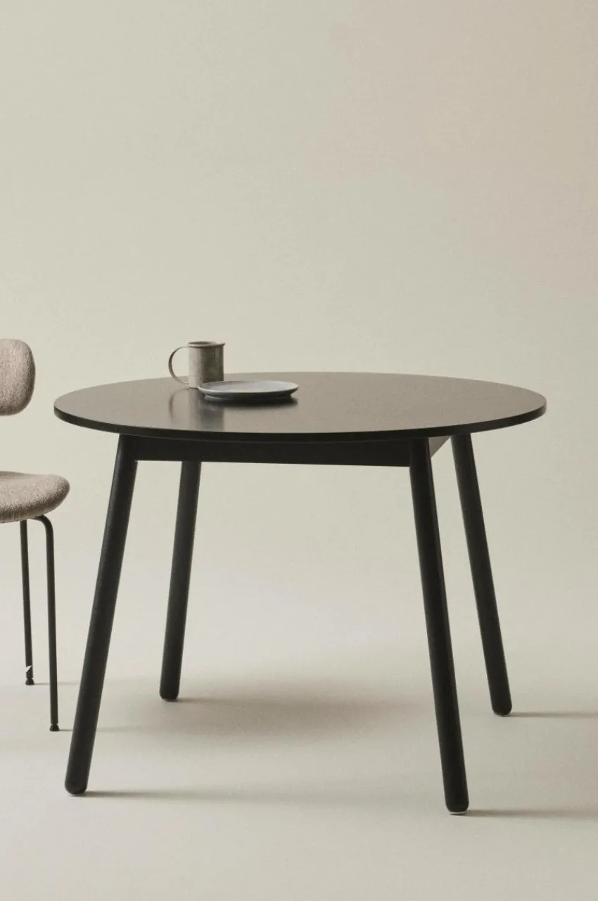 Bord|Jotex KINNA Matbord ø 100 Cm Svart