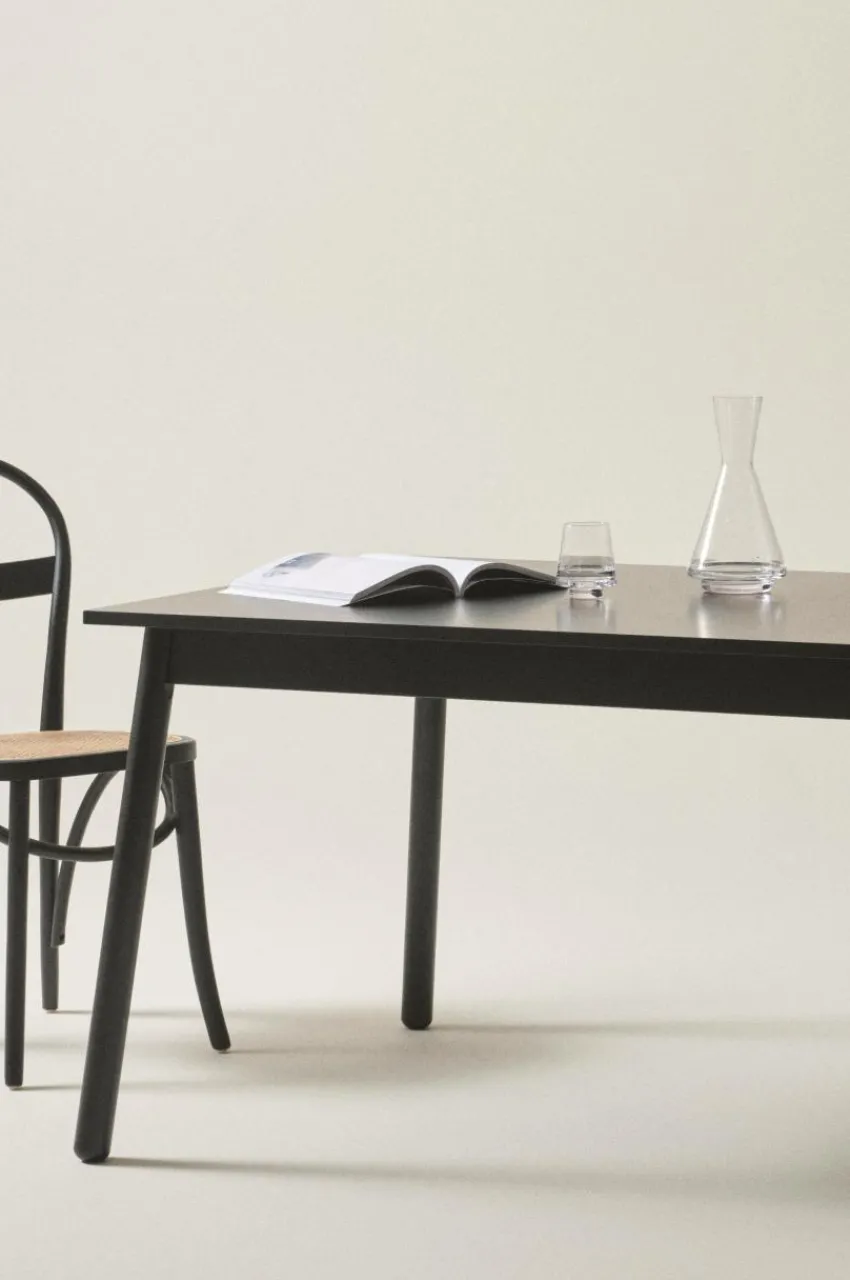 Bord|Jotex KINNA Matbord 90x180 Cm Svart