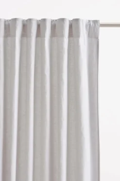 Julgardiner|Linnegardiner|Jotex KIT Linnegardin 2-pack Ljusgrå