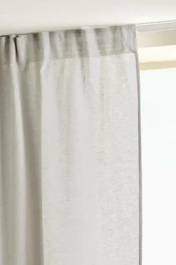 Julgardiner|Linnegardiner|Jotex KIT Linnegardin 2-pack Ljusgrå