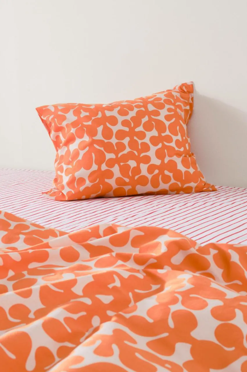 Örngott|Jotex KNOTA örngott 60x50 Cm Ekologisk Persika/orange