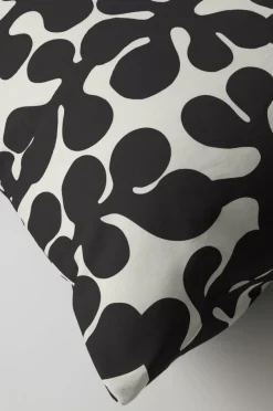 Örngott|Jotex KNOTA 90x50 Cm Ekologisk örngott Vit/svart