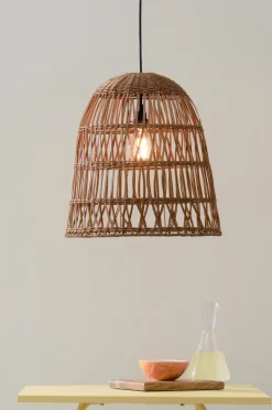 Utebelysning|Utebelysning|Jotex KNUTE Lampskärm ø 48 Cm Brun