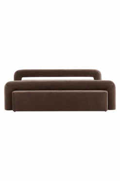 Sängramar|Jotex KOMORO Sängram 180 Cm Varm gråbrun