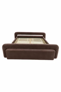 Sängramar|Jotex KOMORO Sängram 180 Cm Varm gråbrun