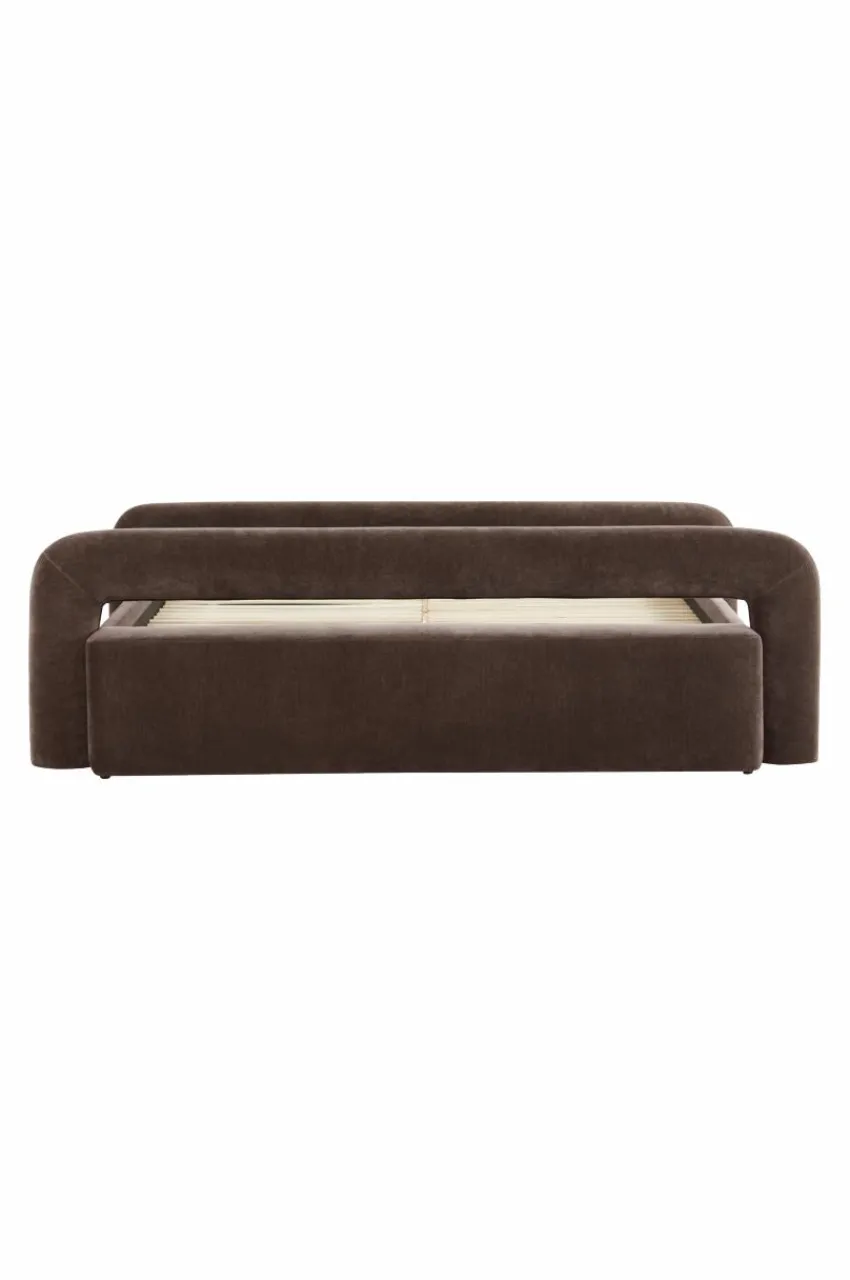 Sängramar|Jotex KOMORO Sängram 180 Cm Varm gråbrun