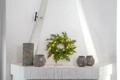 Julbelysning|Jotex Krans Lummer 38cm Green