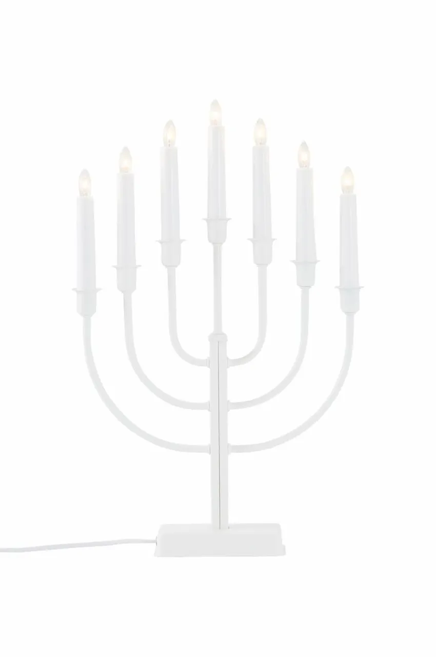 Julbelysning|Jotex KRISTINA Elljusstake Vit