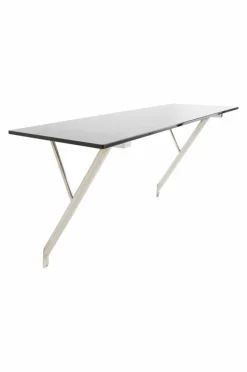 Skrivbord|Bord|Jotex KULLABERG Skrivbord 40x120 Cm Krom/glas
