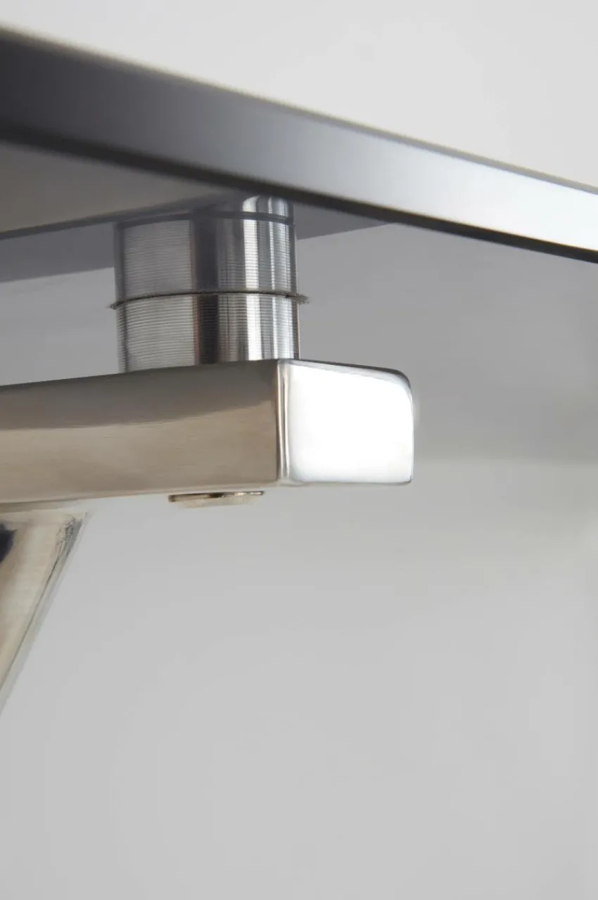 Skrivbord|Bord|Jotex KULLABERG Skrivbord 40x120 Cm Krom/glas