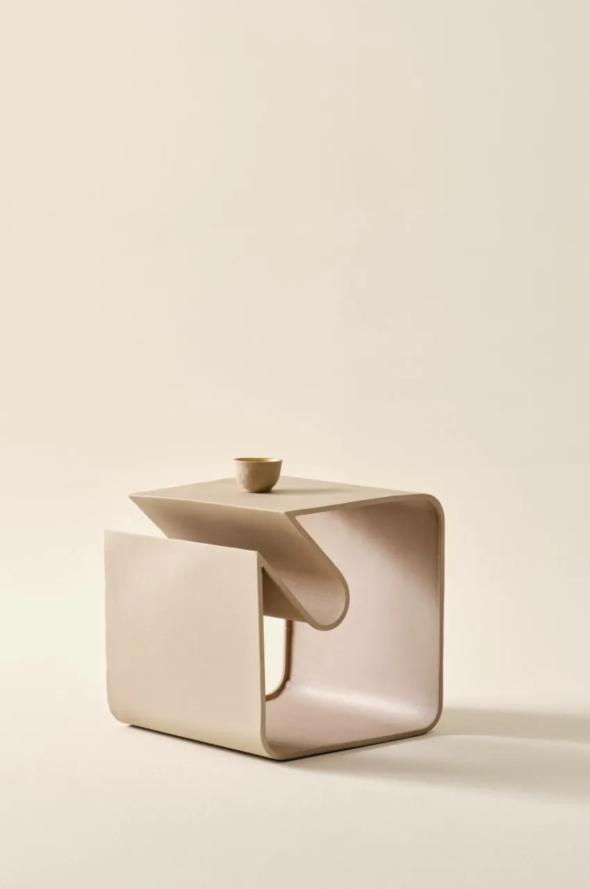 Bord|Jotex KUROW Sidobord 40x40 Cm Beige