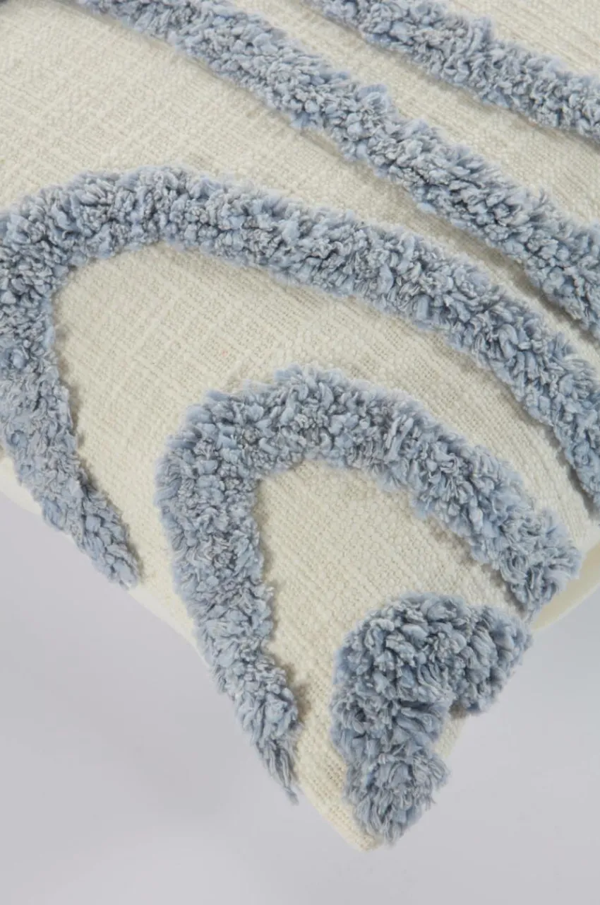 Prydnadskuddar & Fodral|Jotex KYLA Kuddfodral 50x50 Cm Blå/naturvit