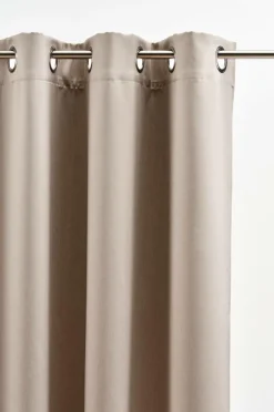 Mörkläggningsgardiner|Öljettgardiner|Jotex KYLIE Mörkläggningsgardin Med öljetter - 1 Längd Beige
