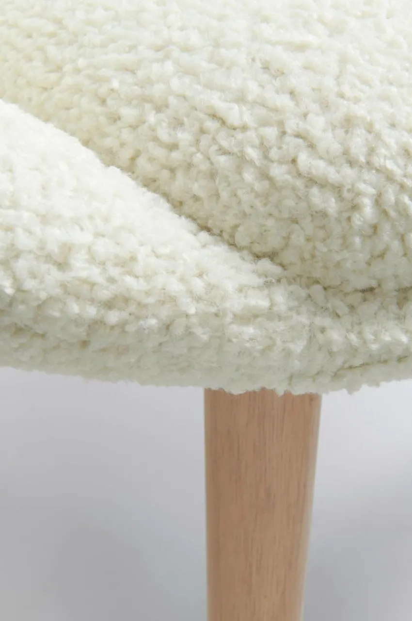 Fåtöljer|Jotex KYOTO Fåtölj - Teddy Naturvit