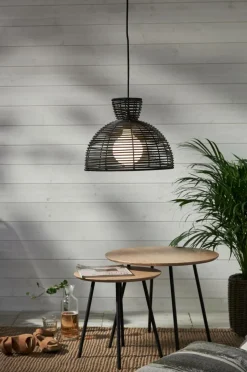 Utebelysning|Utebelysning|Jotex Lampskärm Runde 29,5 Cm Svart