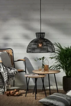 Utebelysning|Utebelysning|Jotex Lampskärm Runde 32 Cm Svart