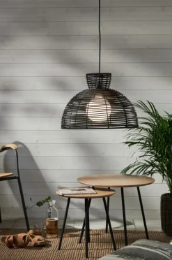 Utebelysning|Utebelysning|Jotex Lampskärm Runde 32 Cm Svart