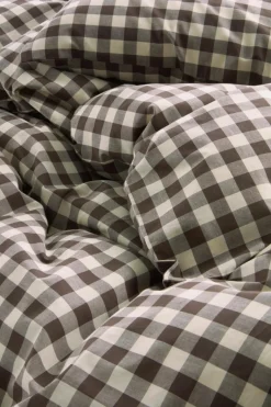 Påslakanset|Jotex LAUREN Påslakanset Enkelsäng Ekologisk Brun/beige
