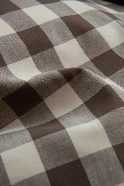Påslakanset|Jotex LAUREN Påslakanset Enkelsäng Ekologisk Brun/beige