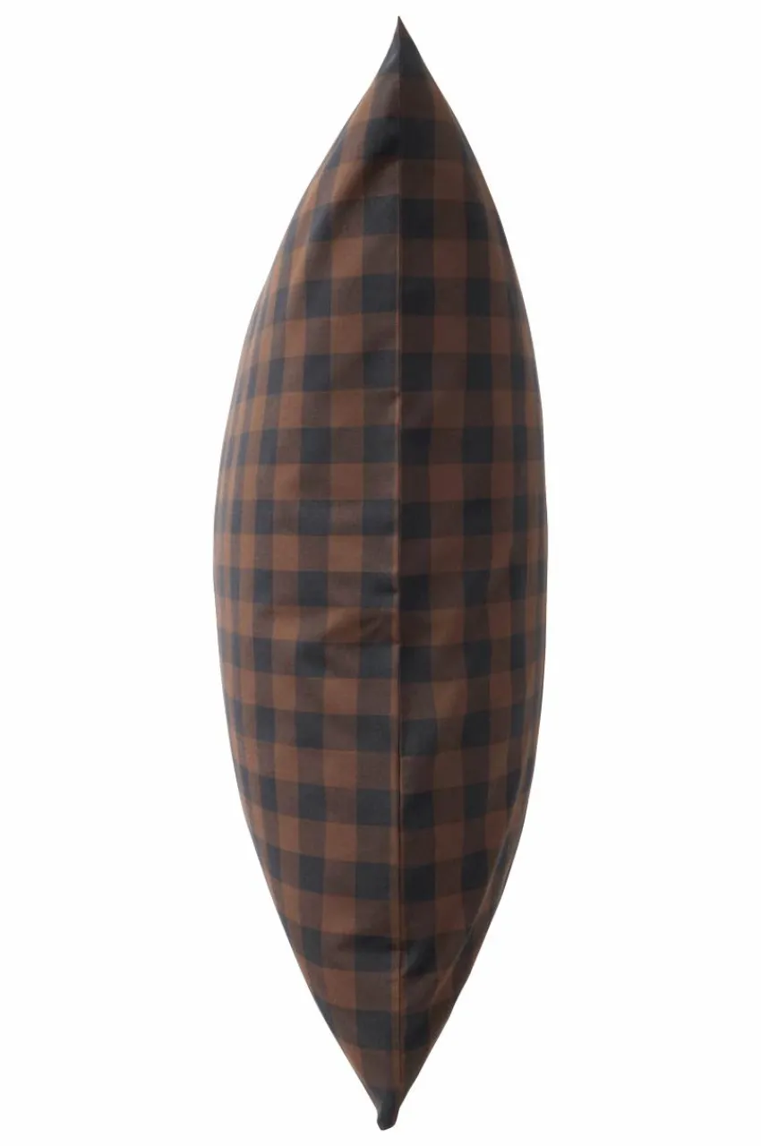 Örngott|Jotex LAUREN örngott 2-pack 60x50 Cm Ekologisk Brun/svart