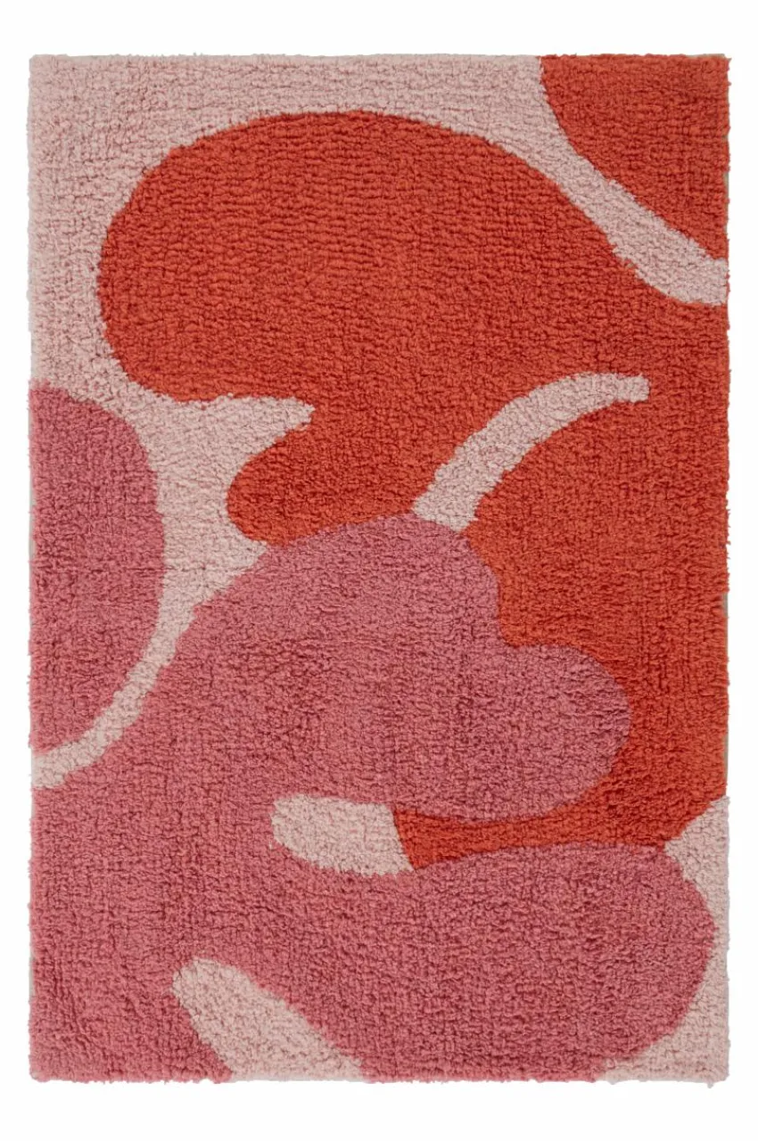 Badrumsmattor|Badrumsmattor|Jotex LAURIE Badrumsmatta Rosa/orange/natur
