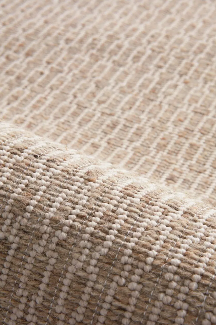 Slätvävda Mattor|Jotex LEAH Slätvävd Matta Beige