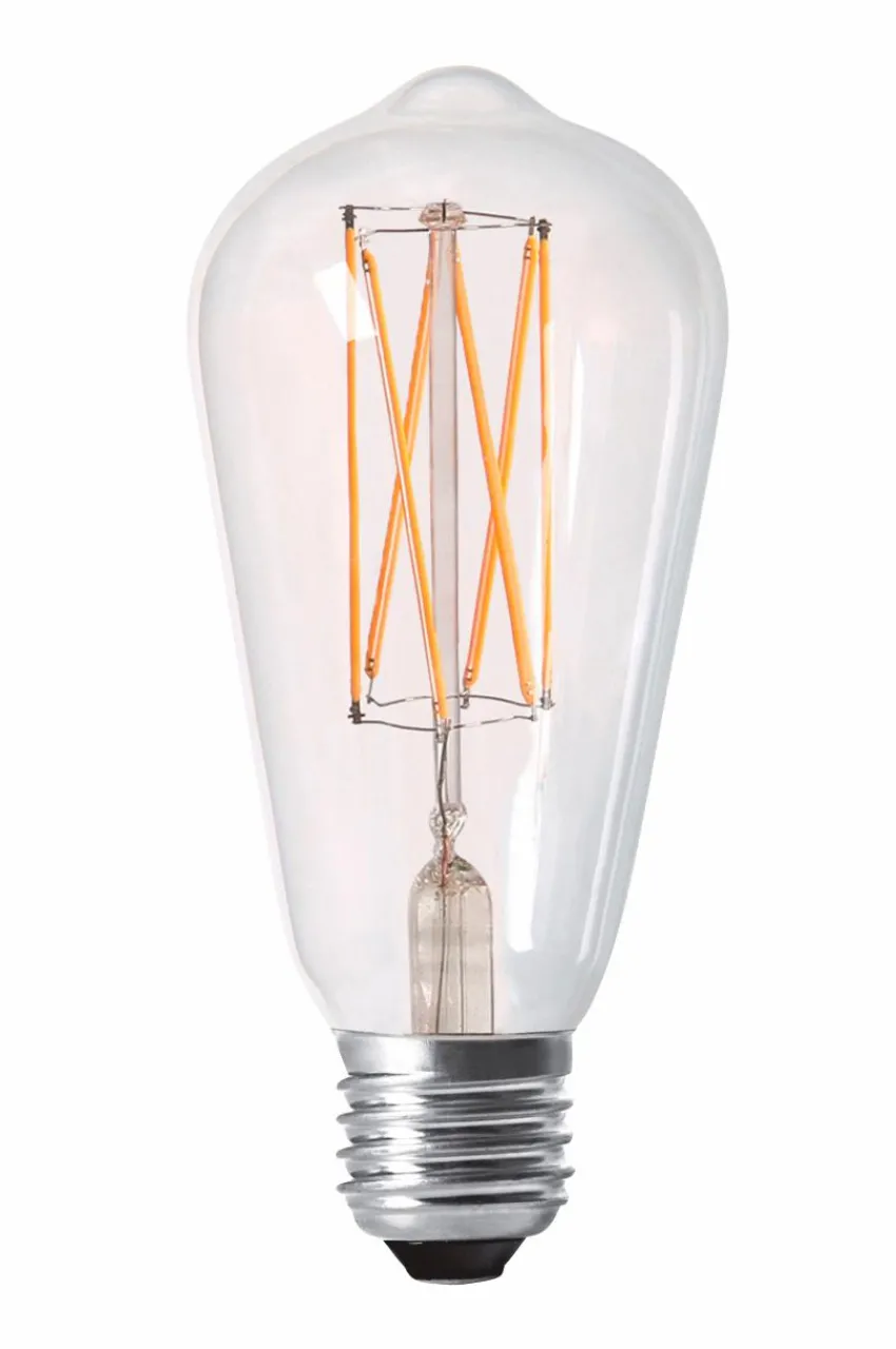 Ljuskällor|Jotex LED Ljuskälla E27 Edisonlampa Elect Klarglas