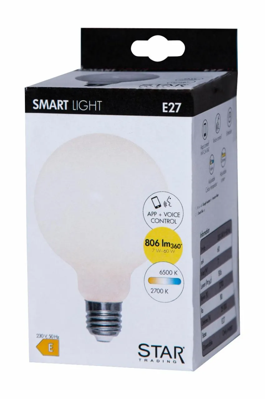 Ljuskällor|Jotex LED-lampa G95 Smart Bulb Opal