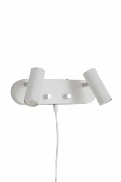 Vägglampor|Jotex LEE Vägglampa - Dubbel Vit