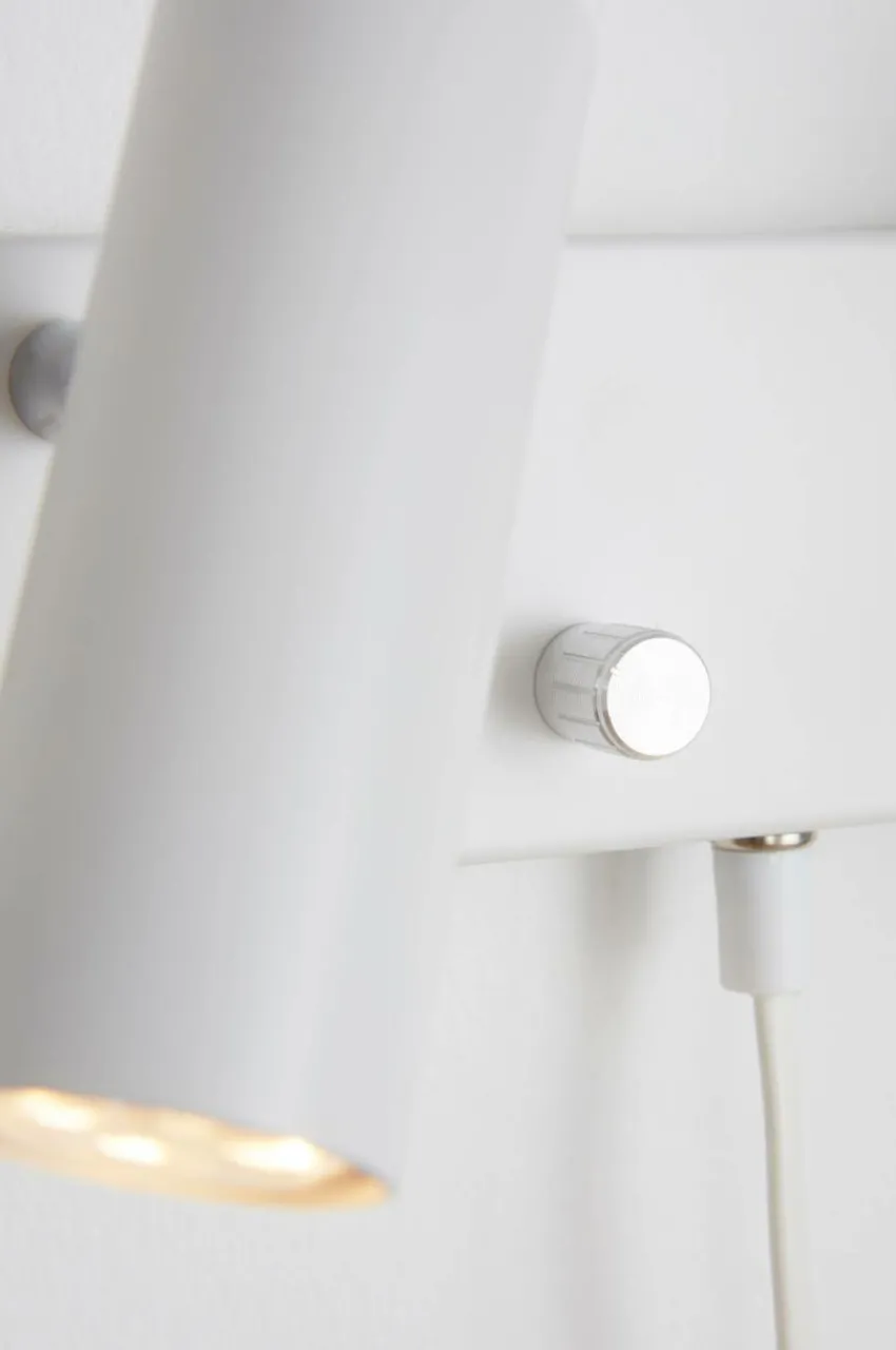Vägglampor|Jotex LEE Vägglampa - Dubbel Vit