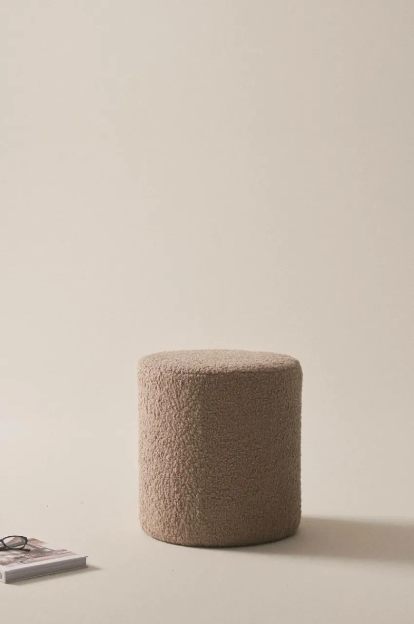 Sittpuffar|Jotex LEIDEN Sittpuff ø 40 Cm Beige