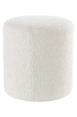 Sittpuffar|Jotex LEIDEN Sittpuff ø 40 Cm Naturvit