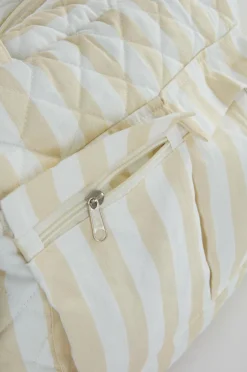 Barnsängkläder|Jotex LENI Skötväska Beige/vit