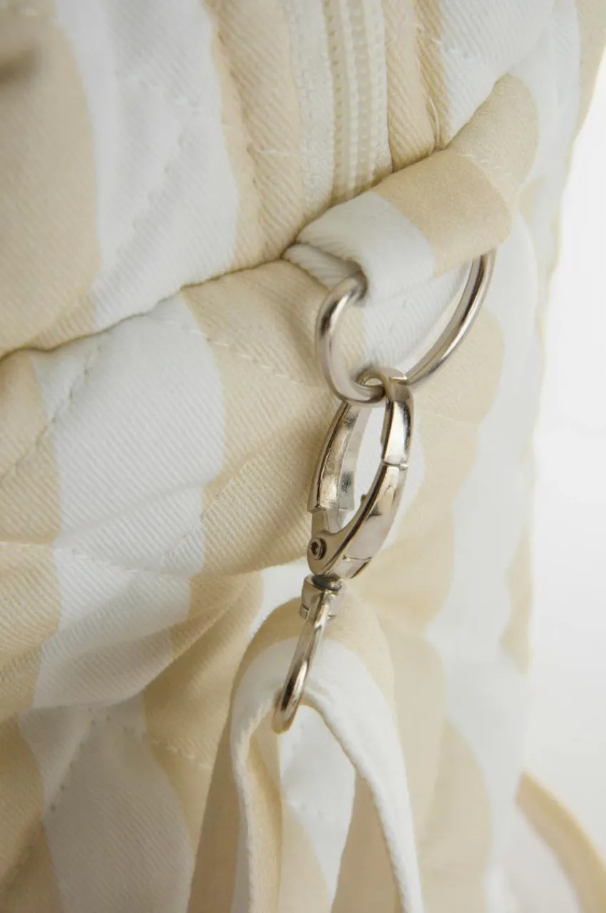 Barnsängkläder|Jotex LENI Skötväska Beige/vit