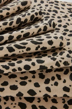 Servetter|Jotex LEO Servett 8-pack Beige/svart