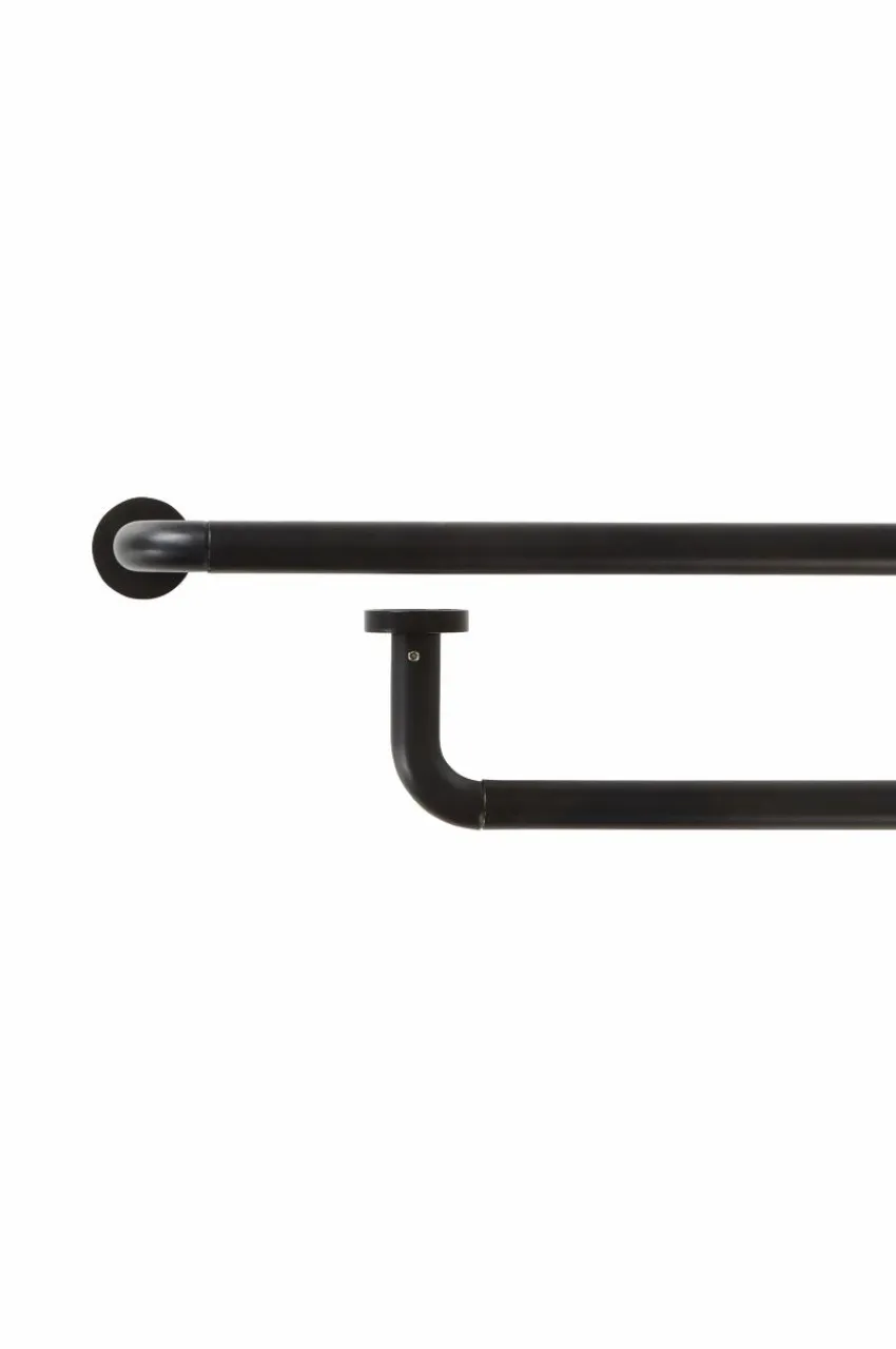 Gardinstänger|Jotex LIANA Gardinstång 120-210 Cm Svart