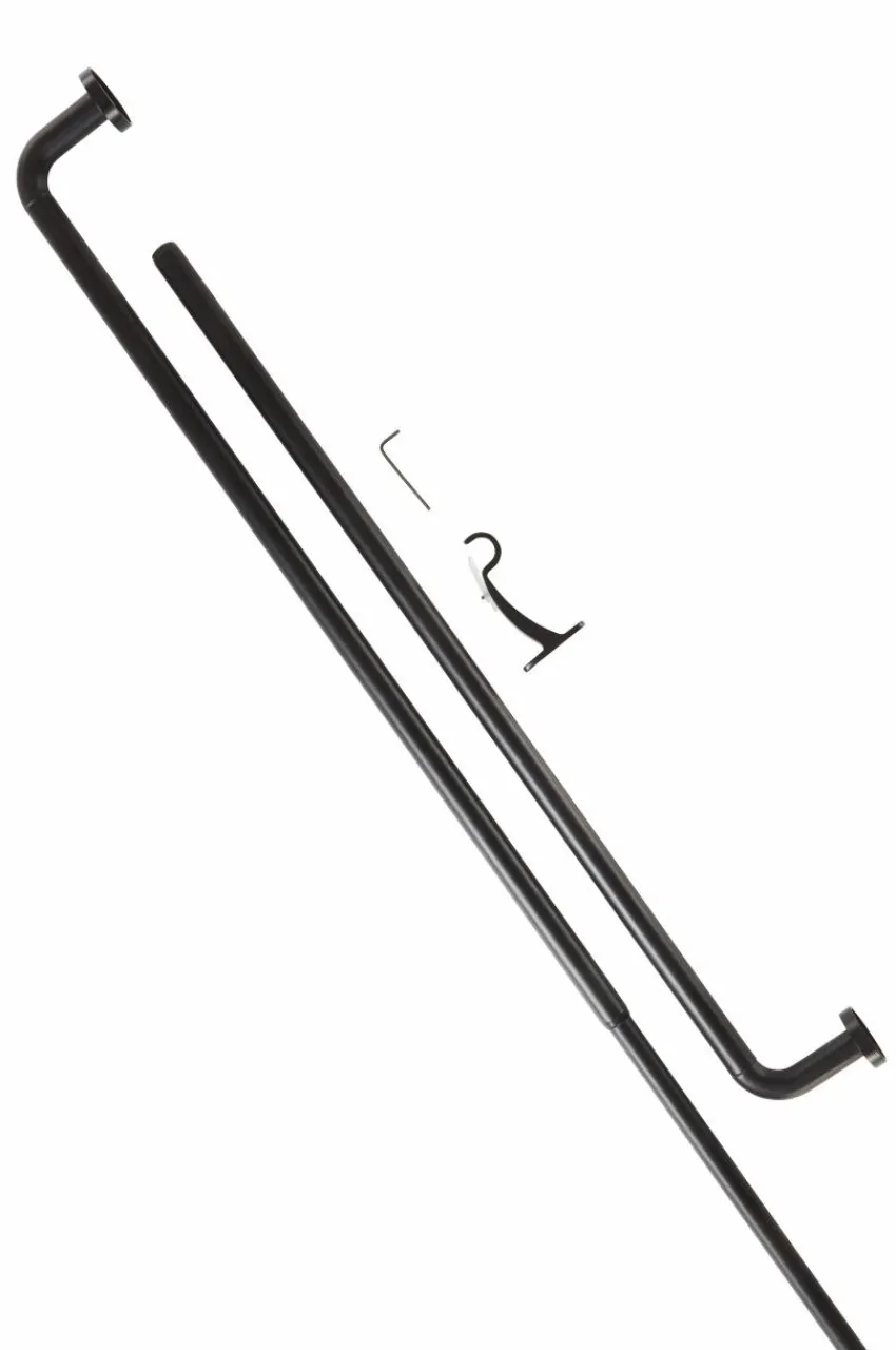 Gardinstänger|Jotex LIANA Gardinstång 120-210 Cm Svart