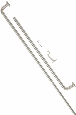 Gardinstänger|Jotex LIANA Gardinstång 120-210 Cm Silver