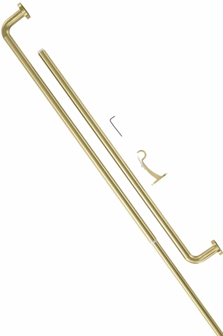 Gardinstänger|Jotex LIANA Gardinstång 120-210 Cm Guld