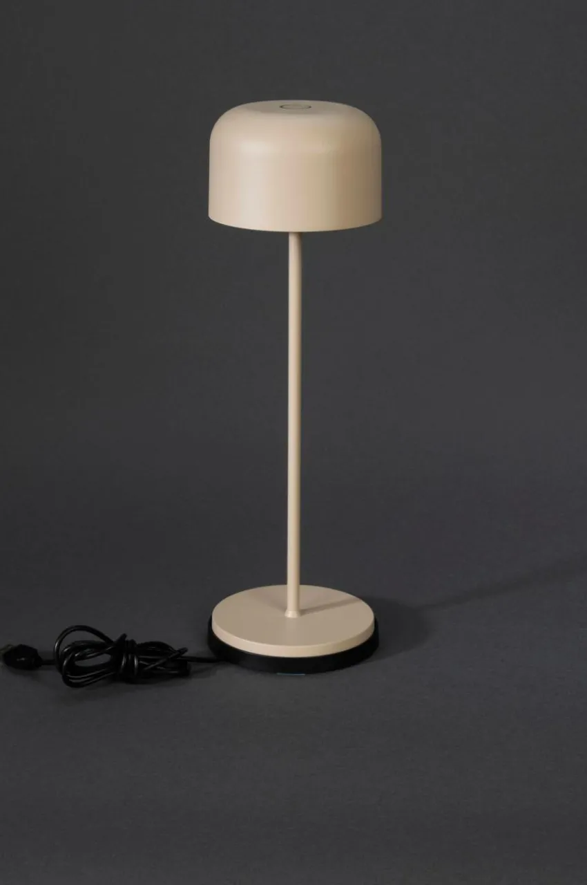 Utebelysning|Utebelysning|Jotex LILLE Bordslampa Uppladdningsbar Utomhus Sand