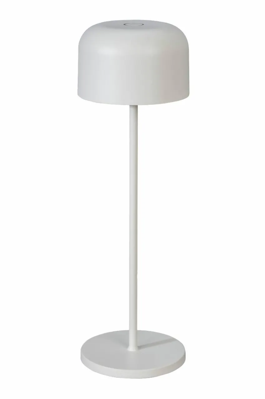Utebelysning|Utebelysning|Jotex LILLE Bordslampa Uppladdningsbar Utomhus Vit