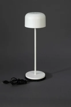 Utebelysning|Utebelysning|Jotex LILLE Bordslampa Uppladdningsbar Utomhus Vit